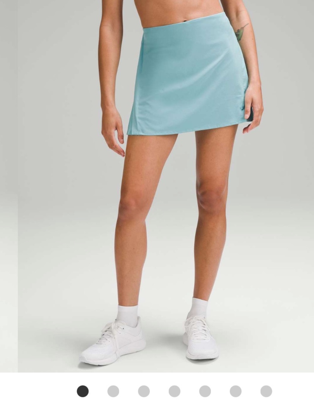 Lululemon Peek Pleat High-Rise Tennis
Skirt in Tidal Teal - Picture 7 of 13